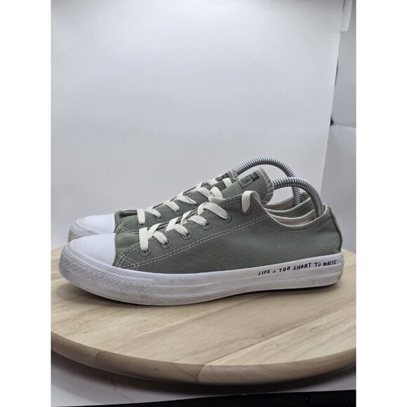 Converse Shoes Mens 7 Womens 9 CT All Star Ox Low Sneakers 164922C Light Green - Picture 1 of 10
